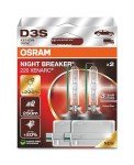 Osram Xenarc Night Breaker D3S Xenon Bulbs, 2-Pack