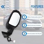 Lqito Right Side Mirror for 2017-2022 Honda CRV