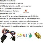 Alloyworks Aluminum Radiator Shroud Fan Relay Kit
