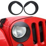 Angry Eyes Headlight Covers for Jeep Wrangler JK