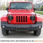 Angry Eyes Headlight Covers for Jeep Wrangler JK