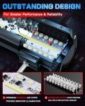 LEDKITO 12" Light Bar with 2 LED Pods Kit