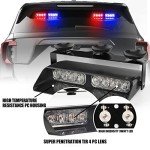 WINECO 2-in-1 Dash Emergency Strobe Lights