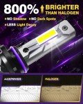Auxpower 9005 Fog Light - 28000lm Bright 6500K