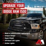 AM American Modified Grille with LED Light Bar for Dodge Ram 1500