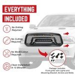 AM American Modified Grille with LED Light Bar for Dodge Ram 1500