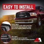 AM American Modified Grille with LED Light Bar for Dodge Ram 1500