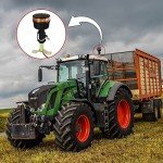 Tractor Beacon Light Bracket with Wire – I Shape