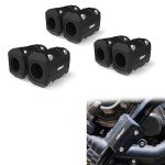 Xitomer Motorcycle Crash Bar Protectors - 3 Pairs