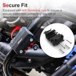 Xitomer Motorcycle Crash Bar Protectors - 3 Pairs