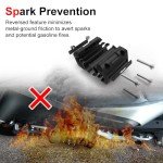 Xitomer Motorcycle Crash Bar Protectors - 3 Pairs