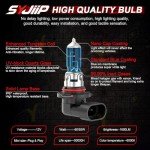 Toyota Camry Halogen Headlight Bulbs 9005 H11 4-Pack