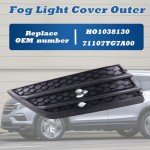 Left Fog Light Cover for 2016-2018 Honda Pilot