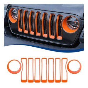 Jeep Gladiator JT Front Grille Inserts & Headlight Cover