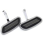 Chrome Motorcycle Passenger Floorboard Kit for Harley