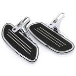 Chrome Motorcycle Passenger Floorboard Kit for Harley