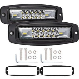 YCHOW-TECH 7 Inch LED Pods, 120W, 12000LM