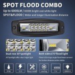 YCHOW-TECH 7 Inch LED Pods, 120W, 12000LM