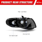 Chrysler Town & Country Headlight Assembly Pair