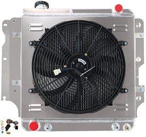 RadRace 3 Row Radiator Shroud Fan Relay for Jeep