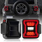 LitMiRaCle LED Tail Lights for Jeep Wrangler JL