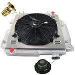 RadRace 3 Row Radiator Shroud Fan Relay for Jeep