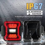 LitMiRaCle LED Tail Lights for Jeep Wrangler JL