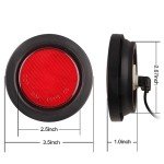 2.5" Round LED Trailer Marker Light Set