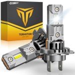 Ultra Bright H7 Fog Light Bulbs - 44000LM