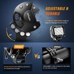 Nilight 18W LED Pod Flood Lights (4 Pack)