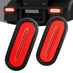 Bearfire LED Oval Tail Lights for Trucks & RVs