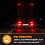 Bearfire LED Oval Tail Lights for Trucks & RVs