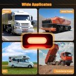Bearfire LED Oval Tail Lights for Trucks & RVs
