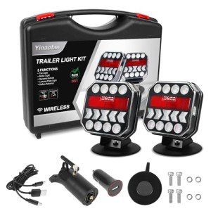 Magnetic Wireless LED Trailer Lights Kit