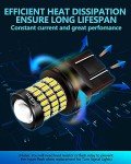 Yorkim 7440 LED White Bulbs for Cars, 4-Pack