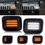 Gempro LED Amber Turn Signal Lights for Hummer H2