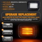 Gempro LED Amber Turn Signal Lights for Hummer H2