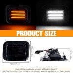 Gempro LED Amber Turn Signal Lights for Hummer H2