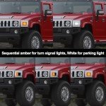 Gempro LED Amber Turn Signal Lights for Hummer H2