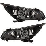 Honda Accord 2013-2015 Headlight Assembly Replacement Pair