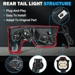 Chevy Rear Tail Light Assembly for 2019-2023