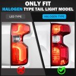 Chevy Rear Tail Light Assembly for 2019-2023