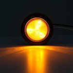 8-Pack 2-Inch Round LED Trailer Marker Lights