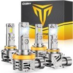 FAHREN H11 9005 Super Bright Fog Light Bulbs