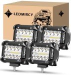 4-Inch LED Pod Lights - Spot & Flood Combo