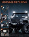 4-Inch LED Pod Lights - Spot & Flood Combo