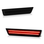 Red LED Smoke Lens Side Marker Light for Dodge