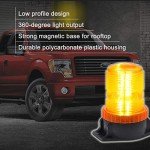 Magnetic Amber LED Strobe Lights for Vehicles