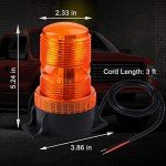 Magnetic Amber LED Strobe Lights for Vehicles