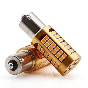 EverBright 1156 LED Turn Signal Bulbs - Amber (2-Pack)